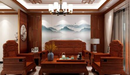大岭山镇如何装饰中式风格客厅？