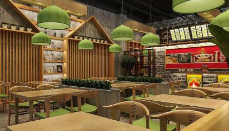 大岭山镇如何设计中式快餐店打造中式风味